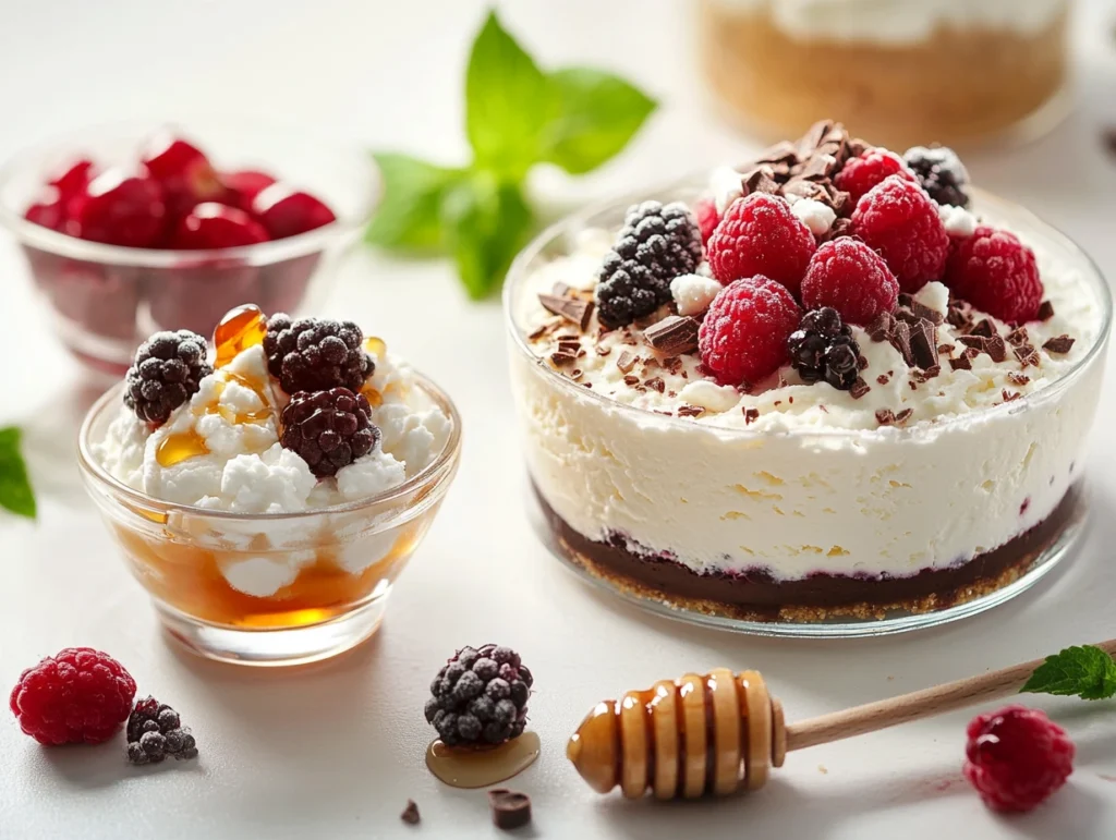 Cottage Cheese Dessert Spread