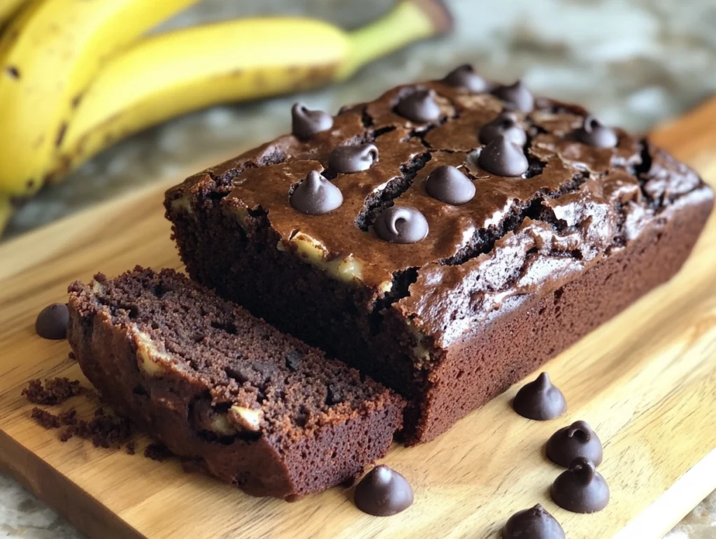 Healthy-Banana-Bread-Chocolate-No-Sugar-Gluten-Free-Recipe