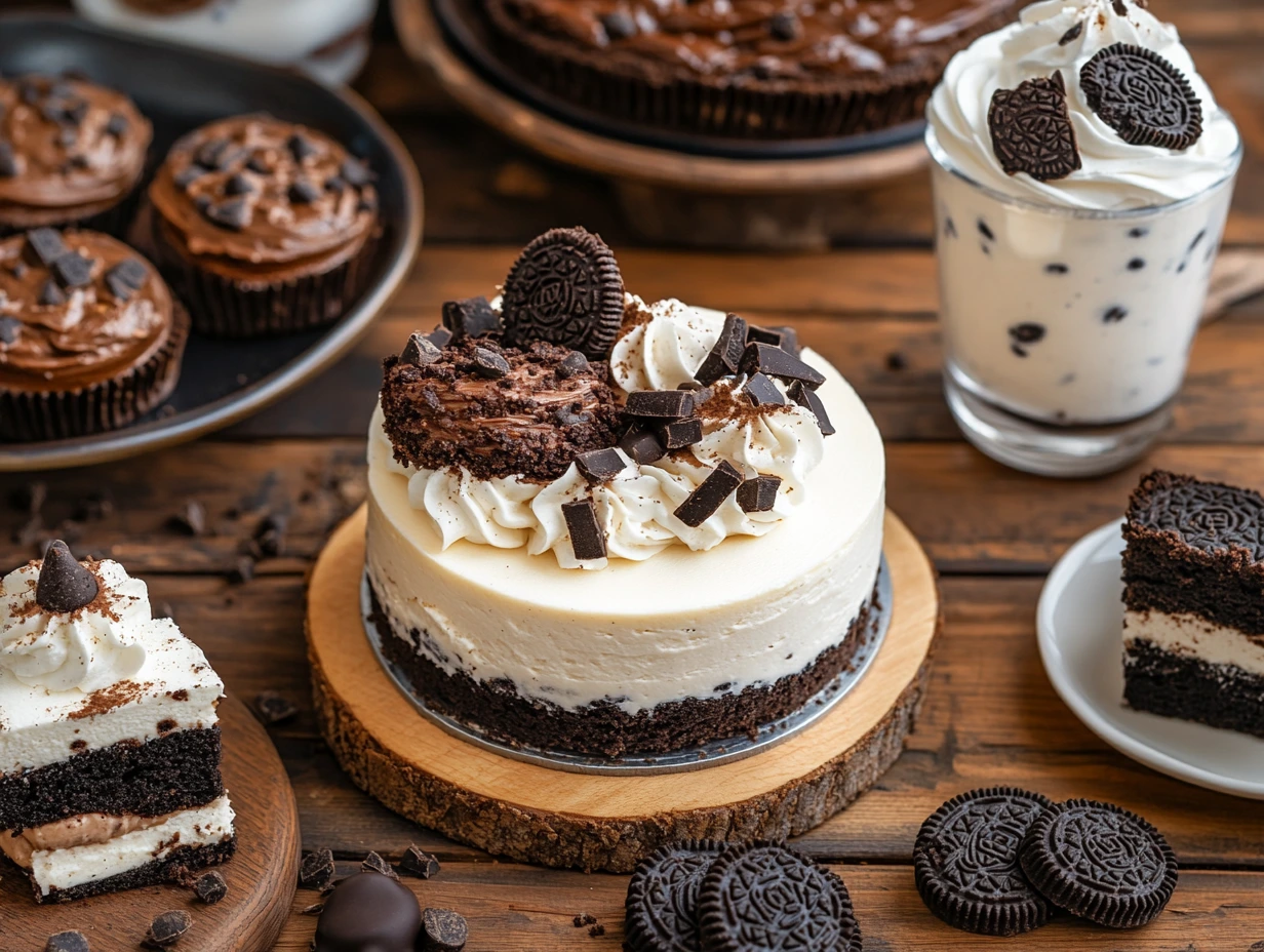 Oreo Dessert Recipes Table